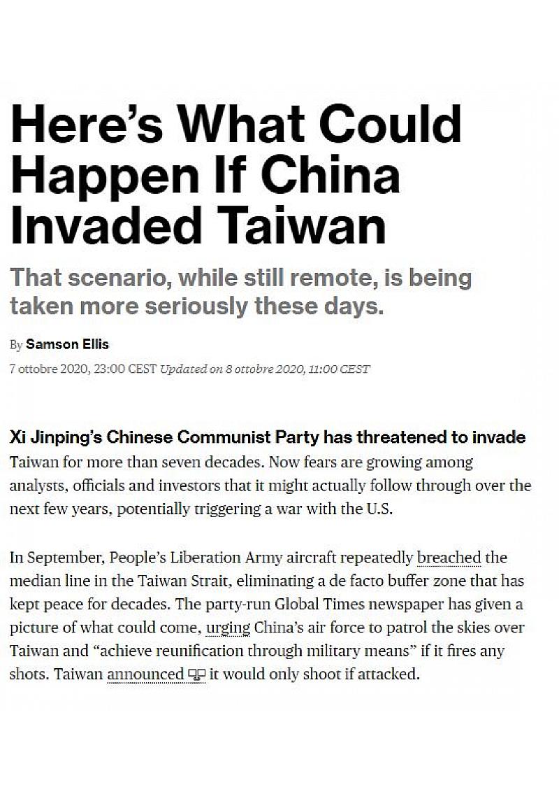 Here’s what could happen if China invaded Taiwan