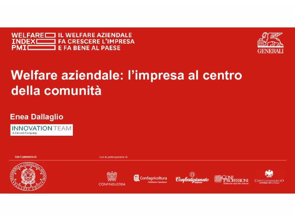 AMBROSETTI LIVEVIA WEB
Il corporate welfare e gli impatti su sostenibilità, persone e territorio