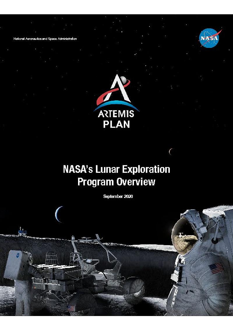 Artemis Plan. NASA’s lunar exploration program overview