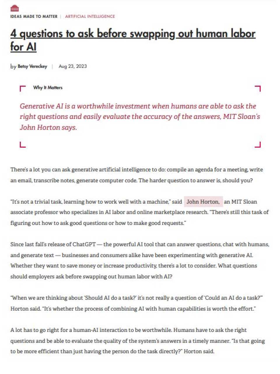 TEHA LIVEVIA WEB
Chat GPT e IA Generativa: una disruption da cogliere al volo