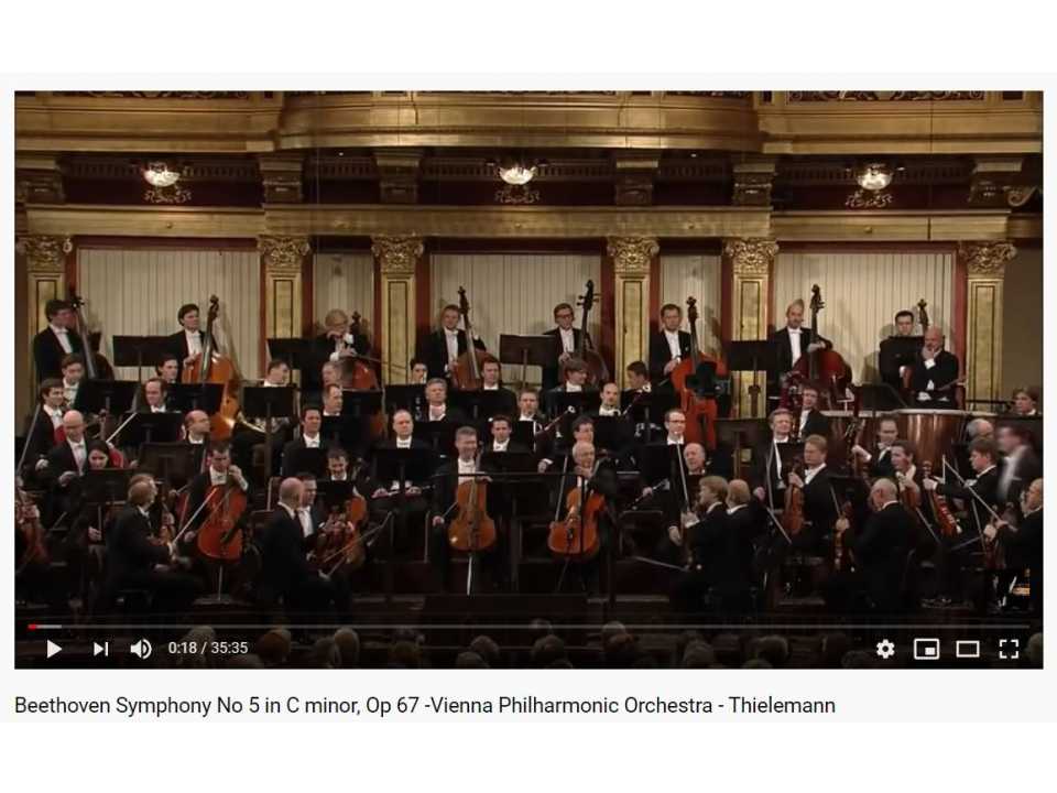 Beethoven Symphony No 5 in C minor, Op 67 -Vienna Philharmonic Orchestra - Thielemann