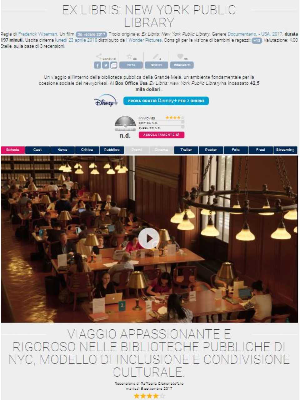 Ex Libris: New York Public Library