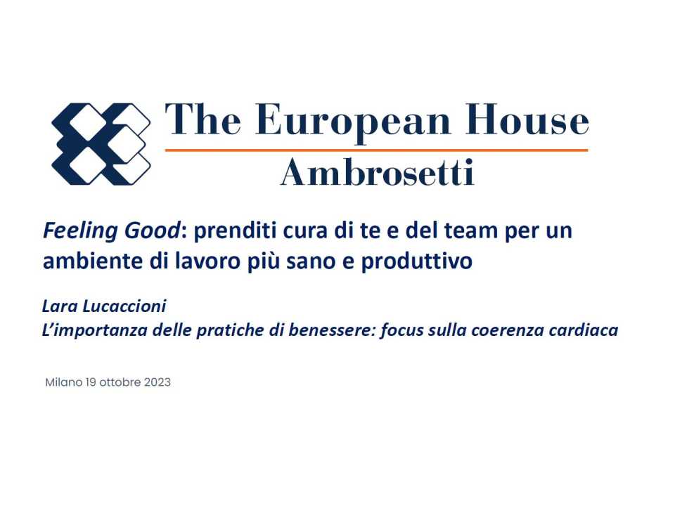 L’importanza delle pratiche di benessere: focus sulla coerenza cardiaca