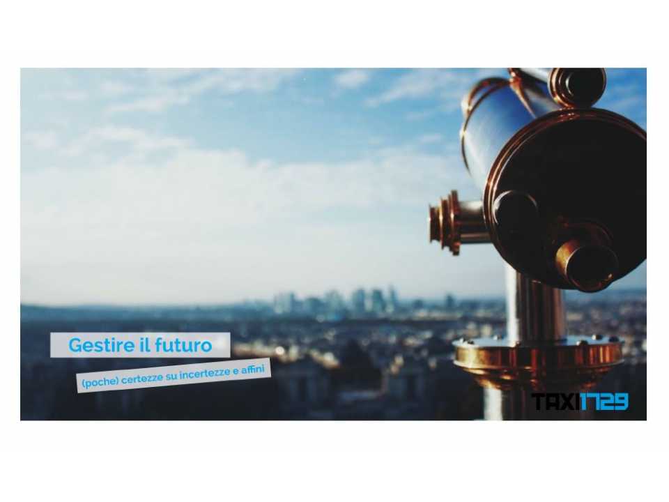 Pianificare il futuro e i prevedibili imprevisti: gestire paure e aspettative sul lavoro e nella vita