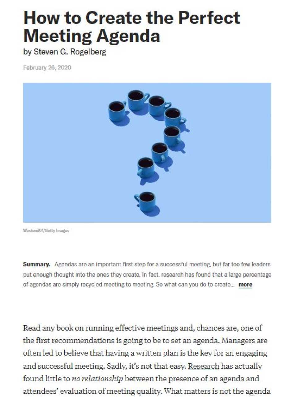 TEHA LIVEVIA WEB
Stop unnecessary meetings: changing practices and corporate culture to make meetings a competitive advantage