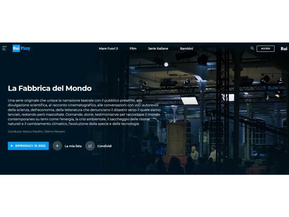 La Fabbrica del Mondo