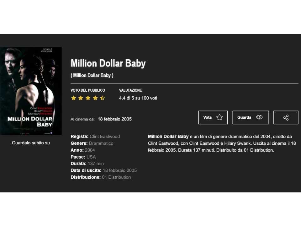 Million Dollar Baby
