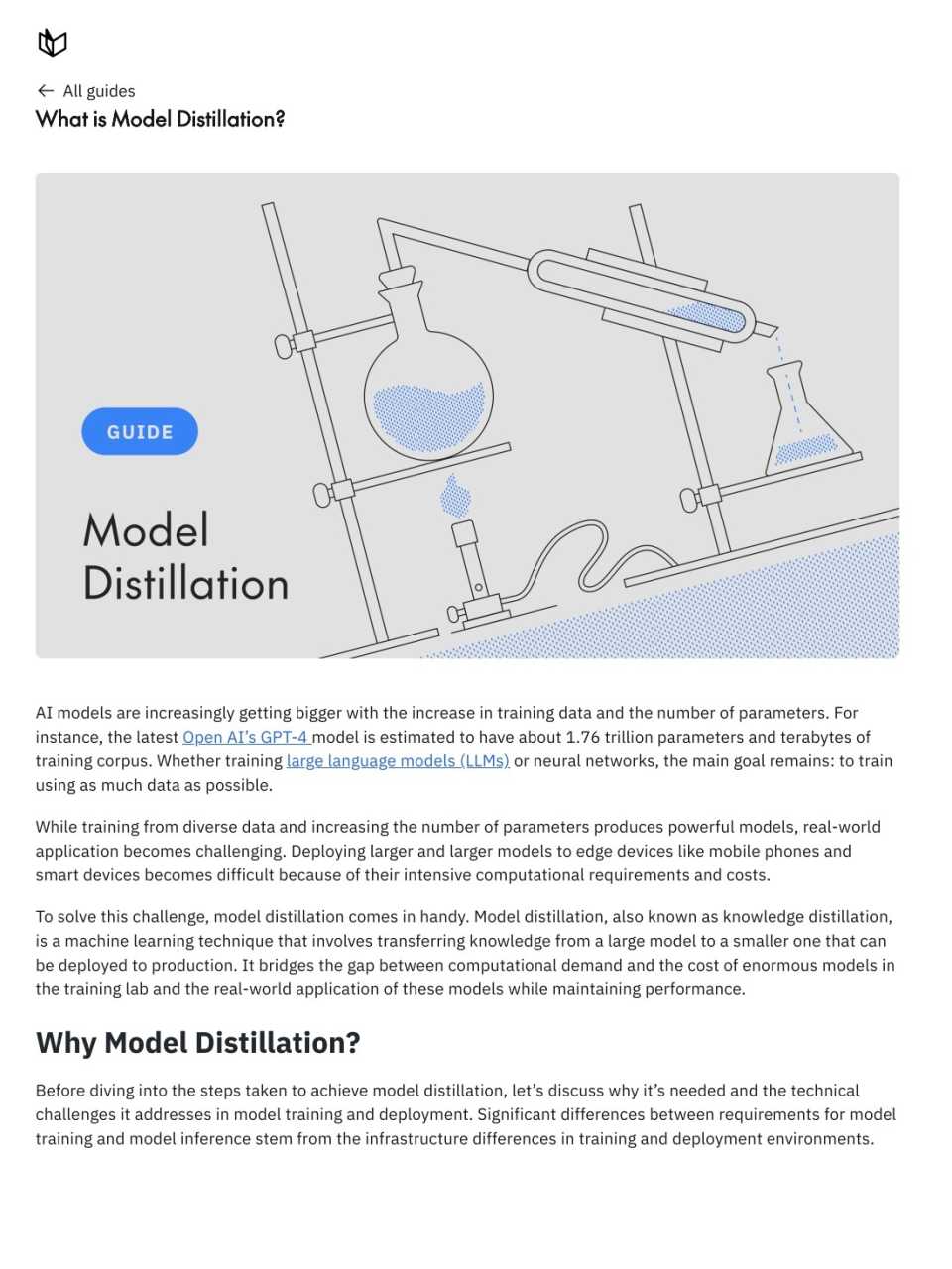 What is Model Distillation?