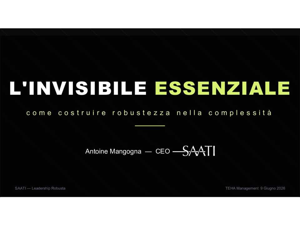 IN PERSON AND VIA WEB
Performance under pressure: managing stress without losing effectiveness (with networking cocktail)