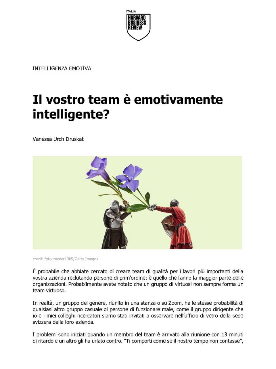 Il vostro team è emotivamente intelligente?