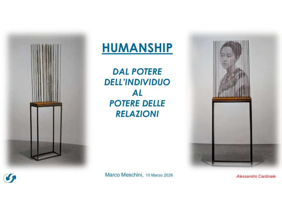 IN PRESENZA E VIA WEB
Leadership e intelligenza emotiva: riscoprire la dimensione umana nell’era dell’IA (con aperitivo di networking)