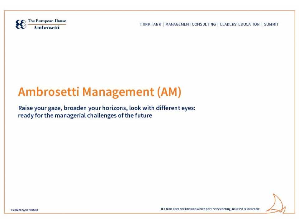 Ambrosetti Management