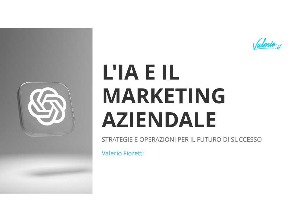 IN PRESENZA E VIA WEB
IA amica o nemica? Le riflessioni, le competenze e le tecniche per renderla un alleato