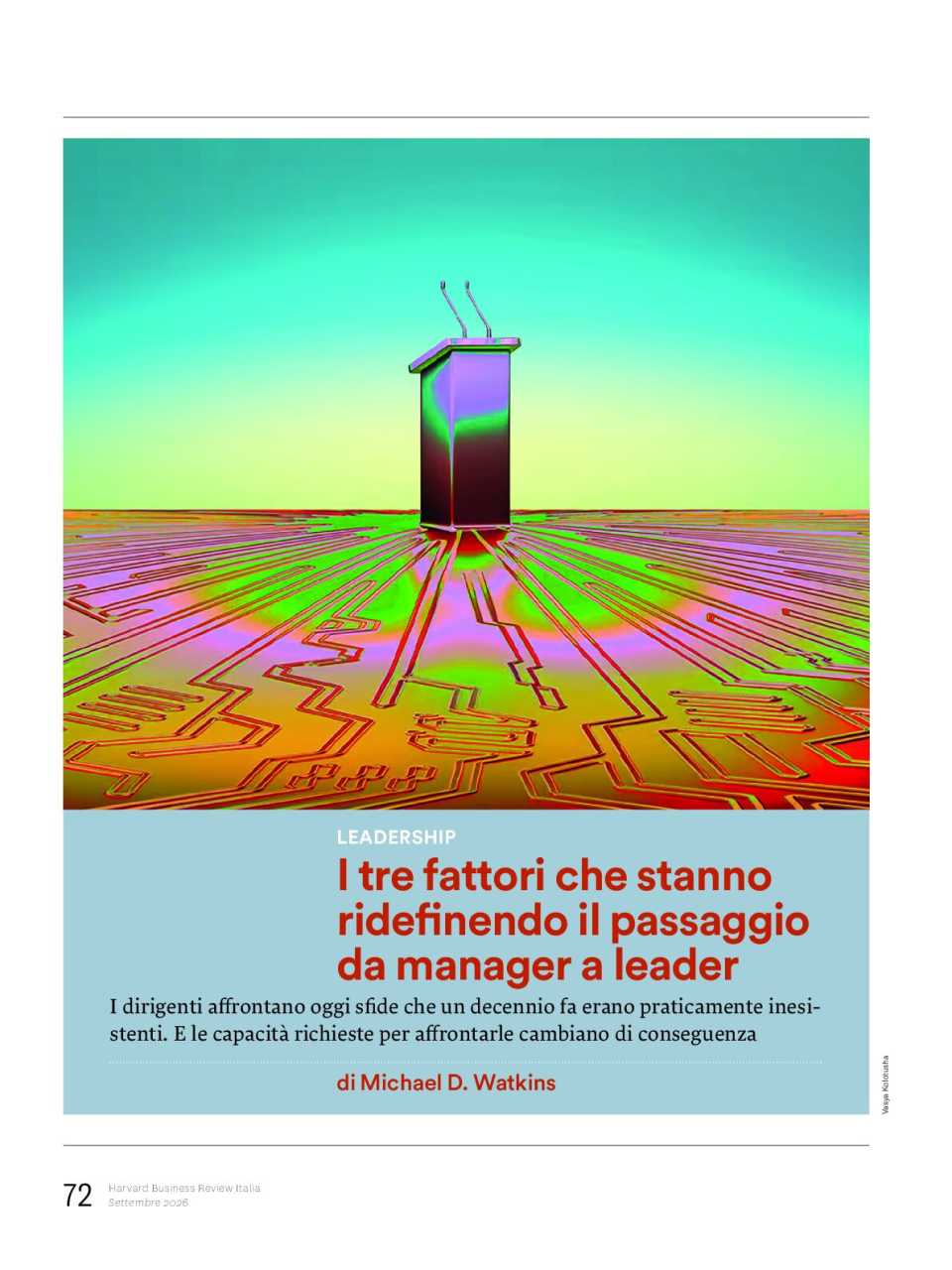 I tre fattori che stanno ridefinendo il passaggio da manager a leader
