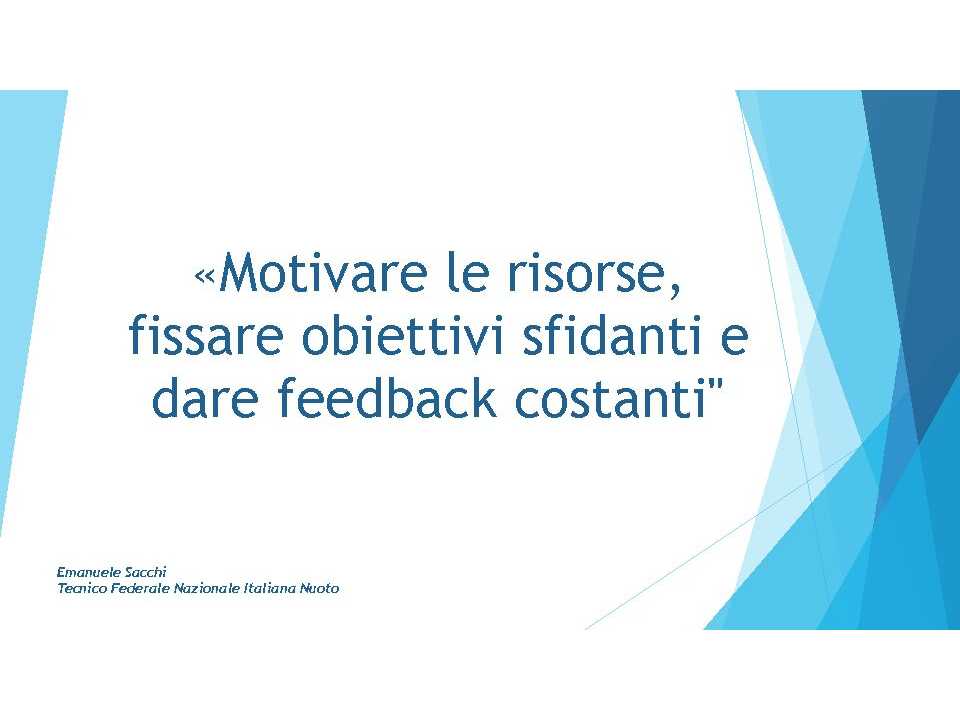 VIA WEB
Goal setting: fissa e raggiungi gli obiettivi, sfidando l’incertezza