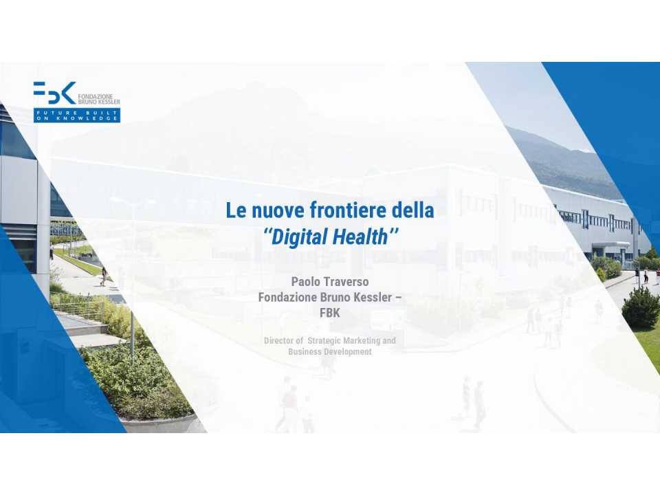 VIA WEB
Think ahead: uno sguardo al futuro