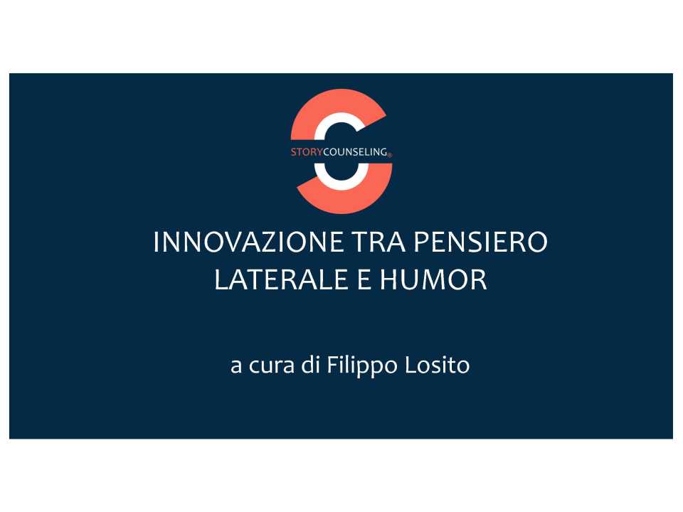 IN PRESENZA E VIA WEB
Never stop: tecniche e strategie per innovare e innovarsi