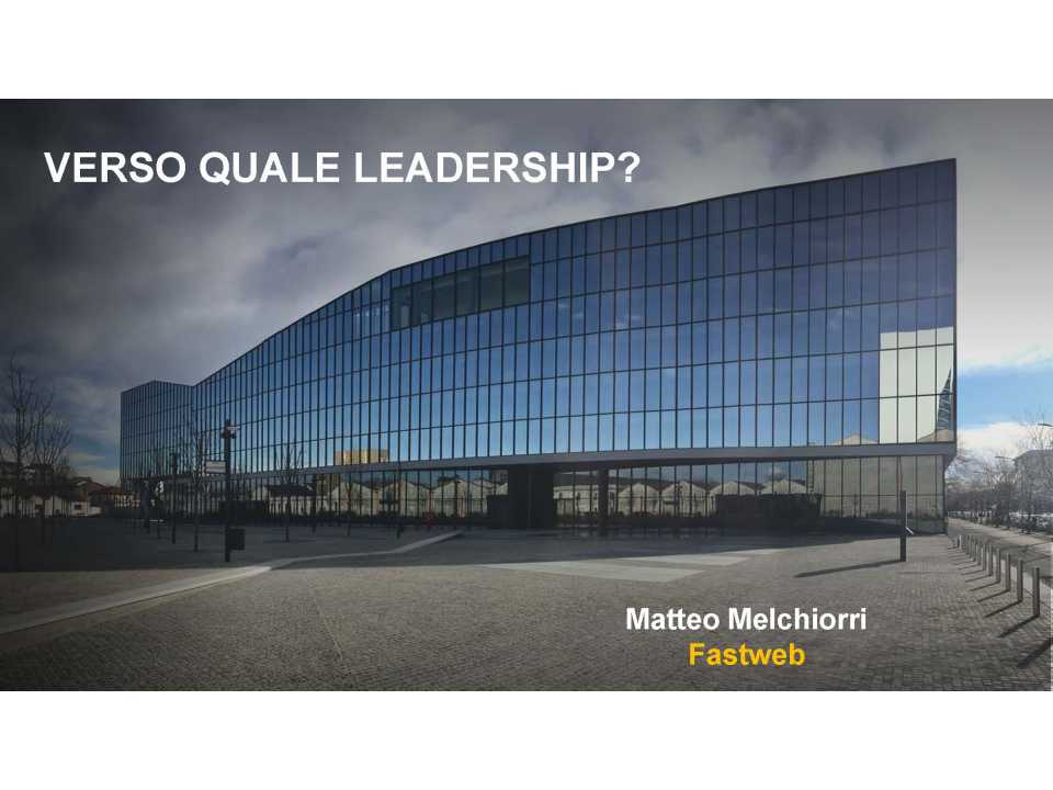 IN PRESENZA E VIA WEB
Agile, digital, open: le sfide per le organizzazioni del futuro