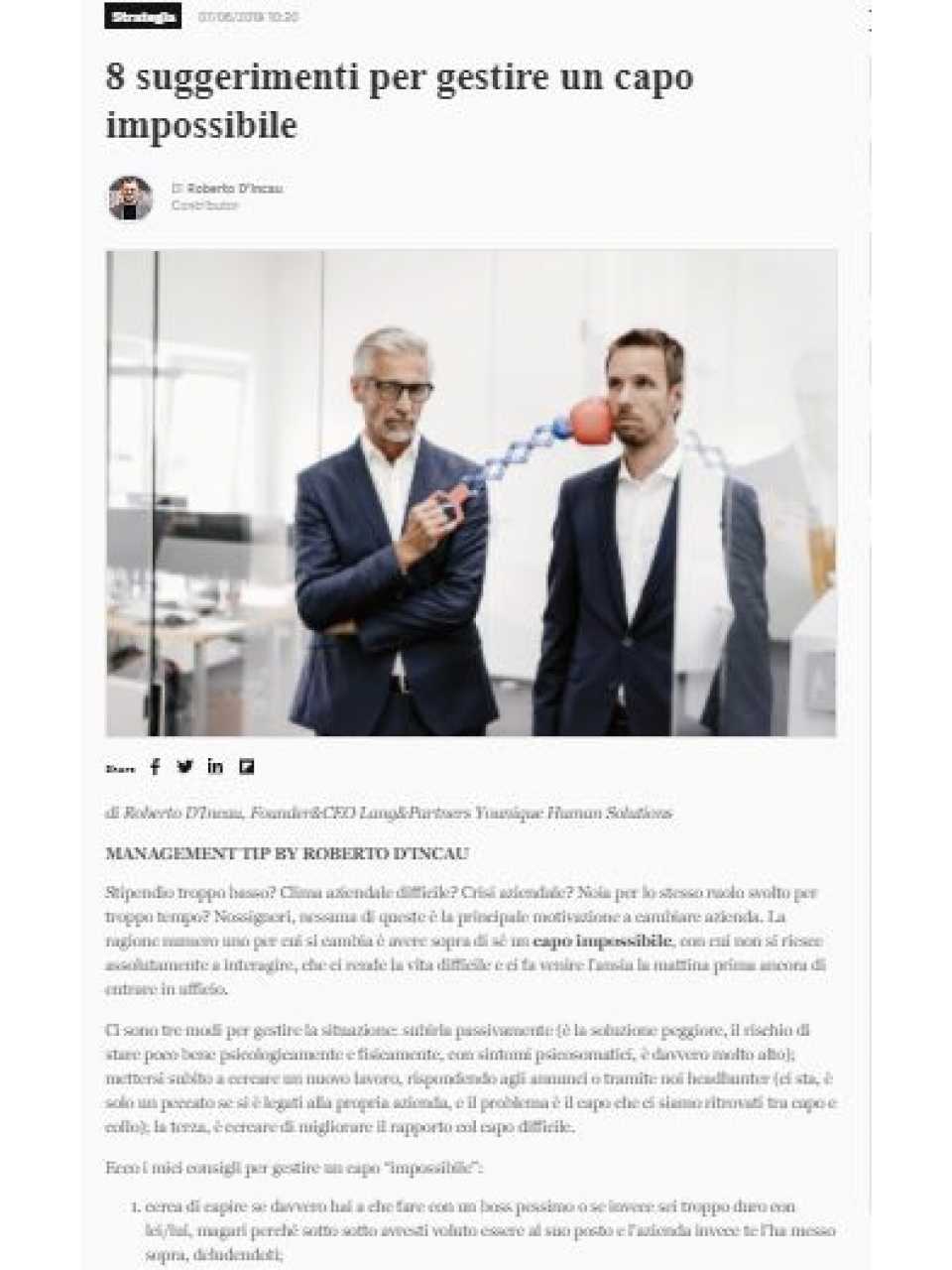 VIA WEB
Verbal warrior: l'importanza delle parole per disinnescare il conflitto