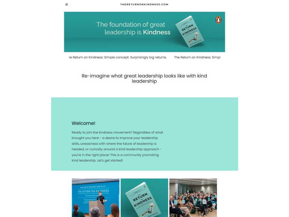 TEHA LIVEVIA WEB
Return on Kindness: the strategic value of kindness to build a successful corporate culture