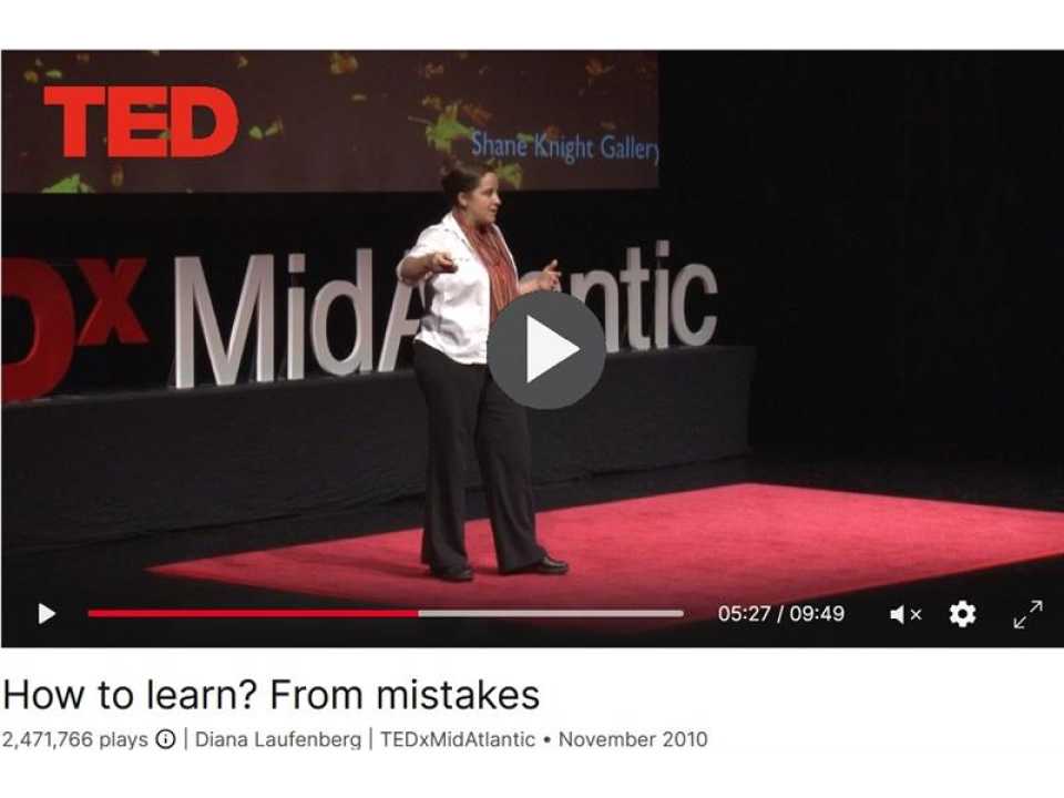 How to learn? From mistakes