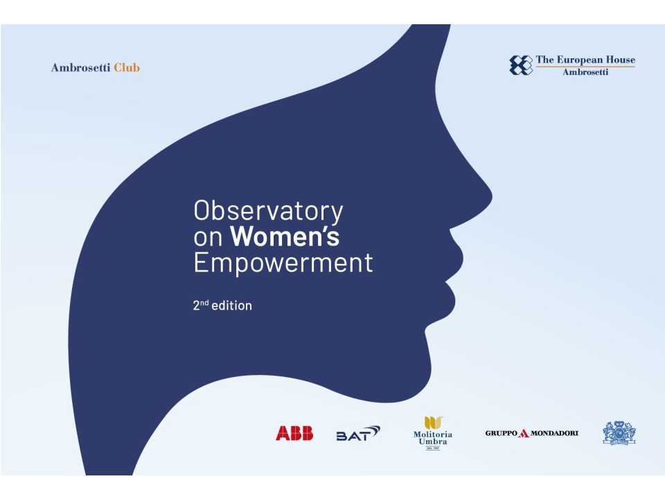 Osservatorio sul Women's Empowerment